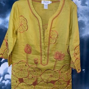 New:J Song Pant Set Color Must/Rust Size 10